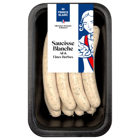 Saucisse Blanche Ail et Fines Herbes PRINCE BLANC