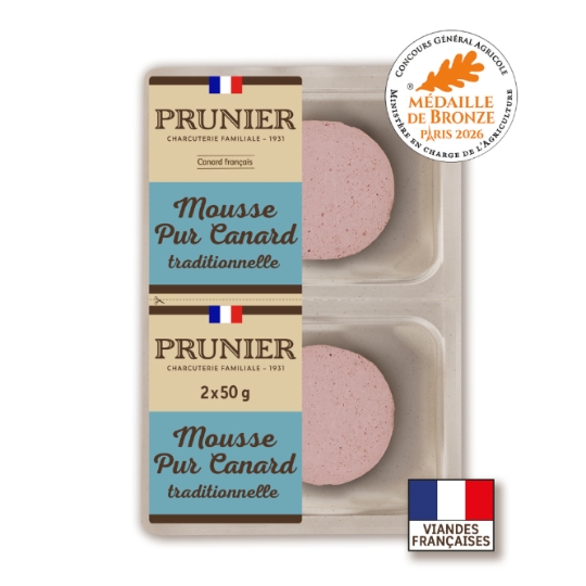 Mousse Pur Canard Traditionnelle PRUNIER