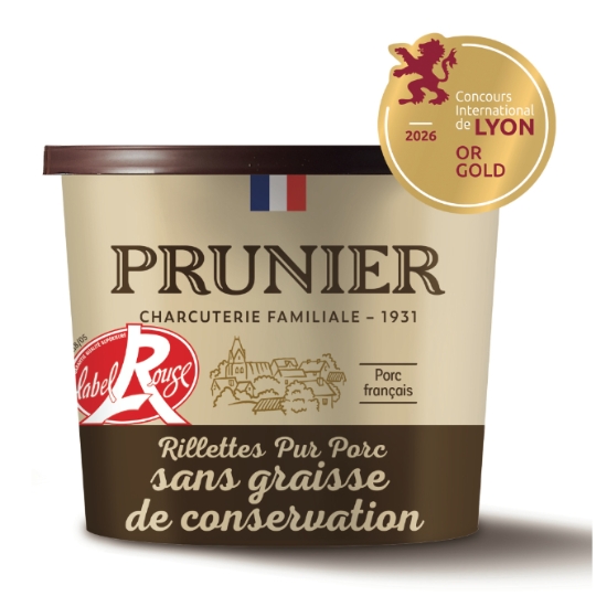 Rillettes Pur Porc Label Rouge PRUNIER