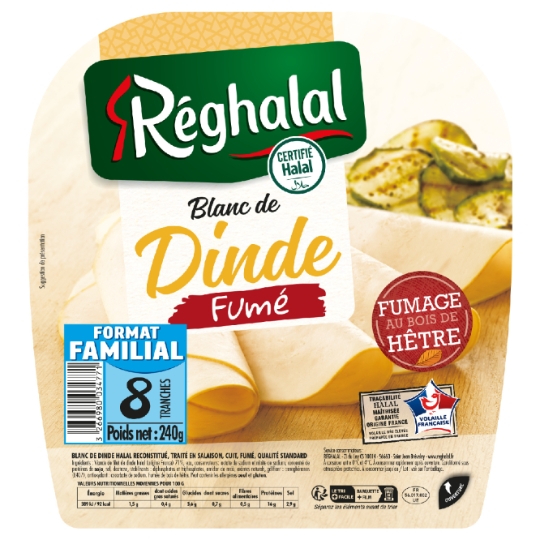 Blanc de Dinde Fumé Halal REGHALAL