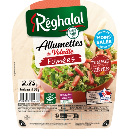 Allumettes de volaille fumé au bois de hêtre REGHALAL