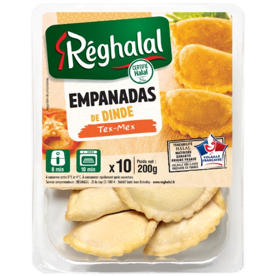 Empanadas de Dinde Tex-Mex Halal REGHALAL