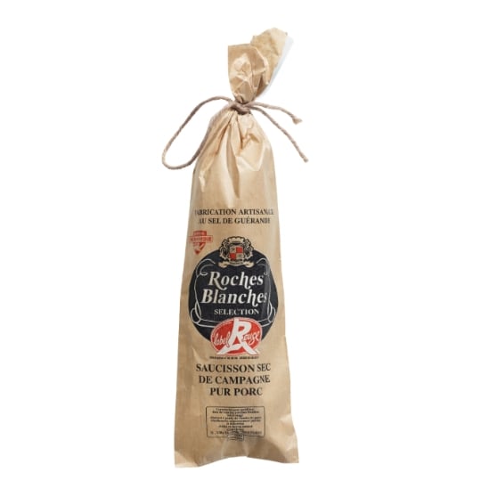 Saucisson Sec de Campagne Pur Porc Label Rouge ROCHES BLANCHES