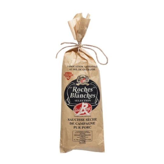 Saucisse Pur Porc Label Rouge ROCHES BLANCHES