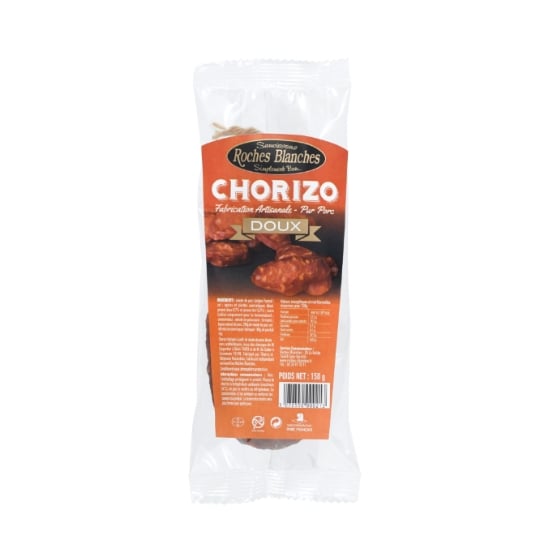 Chorizo Fabrication Artisanale Pur Porc ROCHES BLANCHES