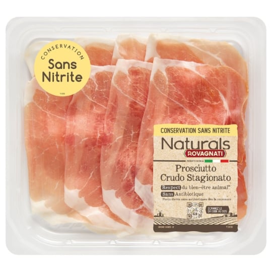 Jambon Cru Italien sans Nitrite ROVAGNATI