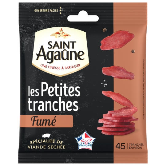Saucisson Séché Fumé en Tranches SAINT AGAUNE