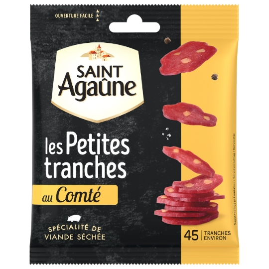 Saucisson au Comté en Petites Tranches SAINT AGAUNE