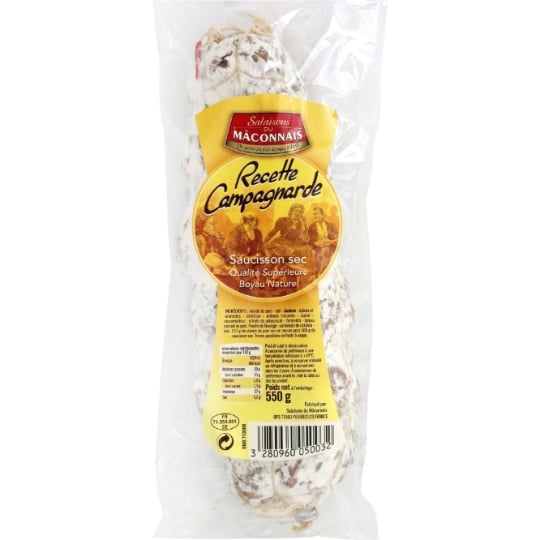 Saucisson Sec Campagnard SALAISONS DU MACONNAIS