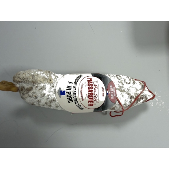 Saucisson Sec Pur Porc de Haute Loire SALAISONS MASSARDIER