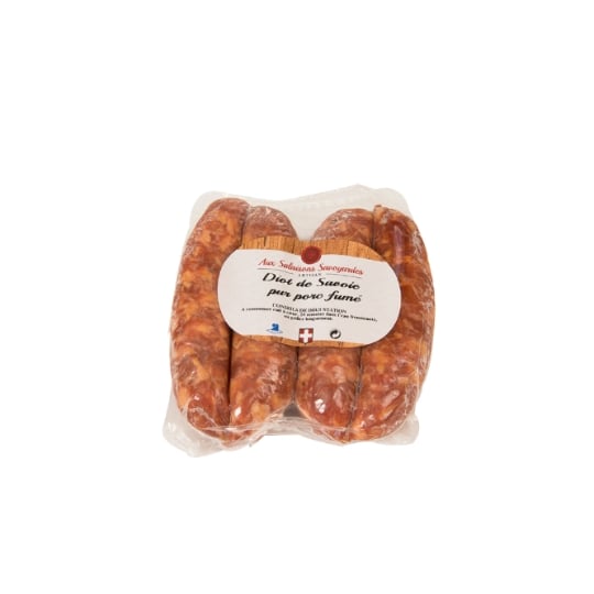 Saucisses Diots de Savoie pur porc fumé SALAISONS SAVOYARDES