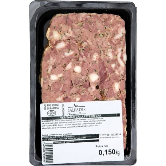Terrine Véritable Caillette du Var SALFADIS