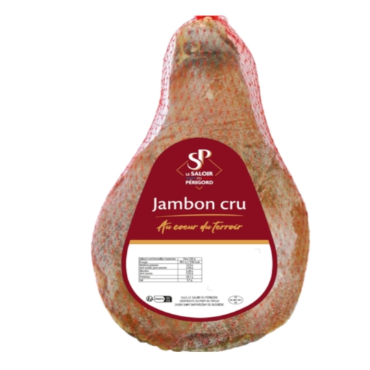 Jambon Cru avec Os SALOIR DU PERIGORD