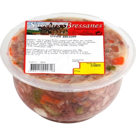 Pâté Civier Bressan SAVEURS BRESSANES