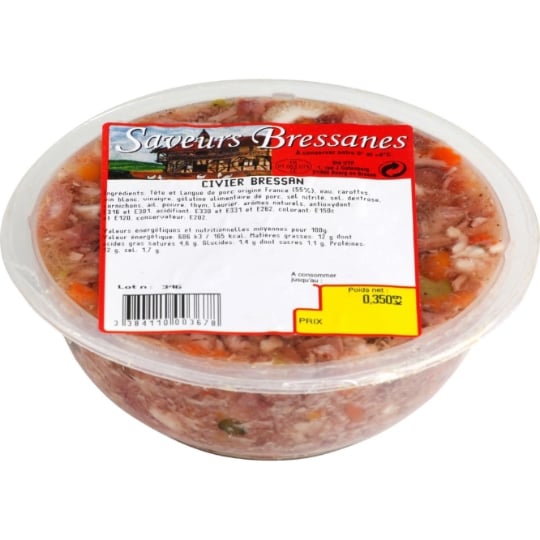 Pâté Civier Bressan SAVEURS BRESSANES