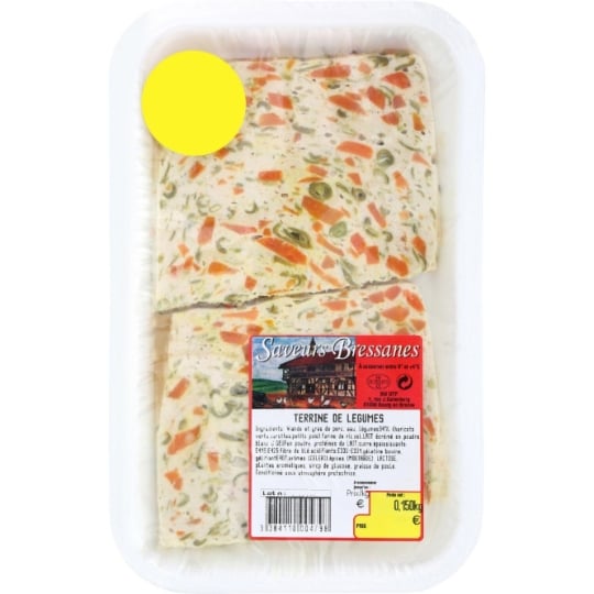 Terrine de Légumes SAVEURS BRESSANES