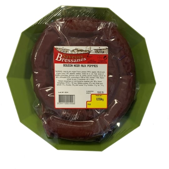 Boudin Noir aux Pommes SAVEURS BRESSANES