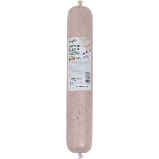 Saucisson à l'Ail Nature SIMPL
