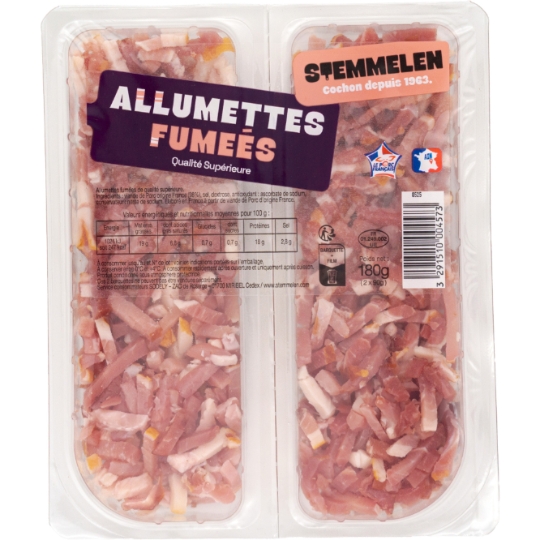 Allumettes Fumées Qualité Supérieure Porc Français STEMMELEN