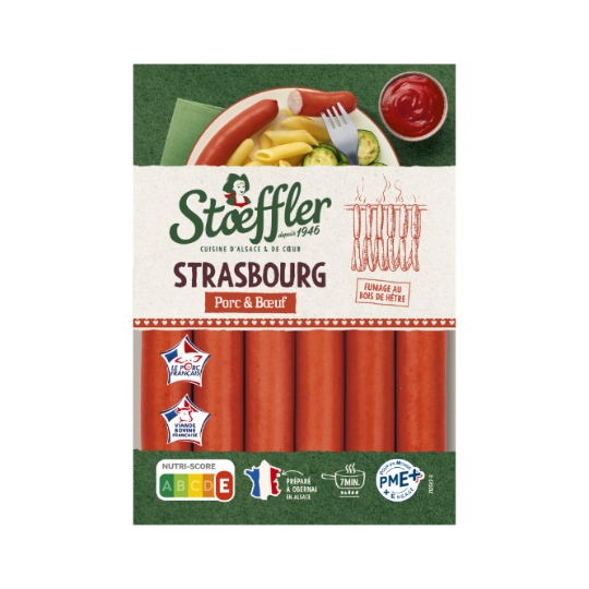 Saucisses La Strasbourg STOEFFLER