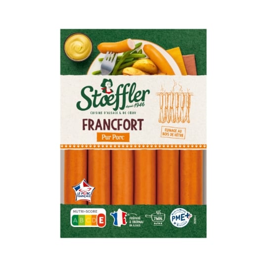 Saucisses La Francfort STOEFFLER
