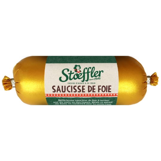 Saucisse de Foie à Tartiner STOEFFLER