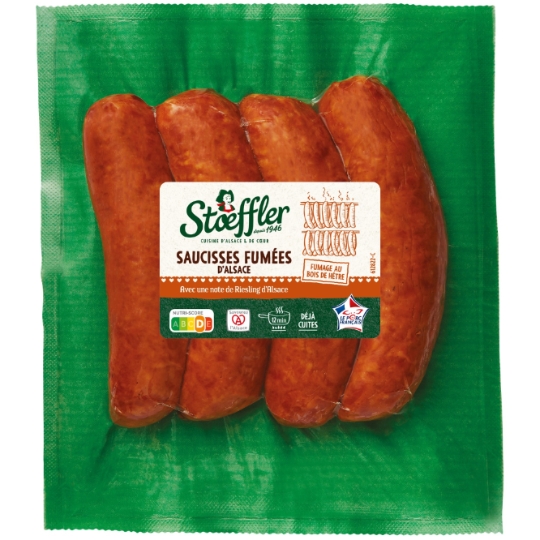 Saucisses Fumées d'Alsace STOEFFLER