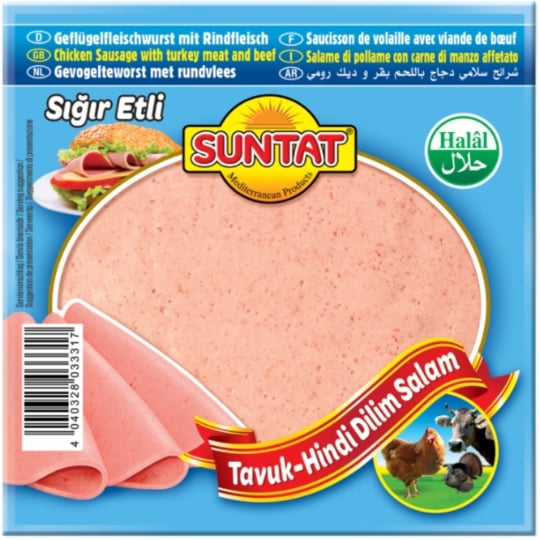 Saucisse de Boeuf Halal SUNTAT