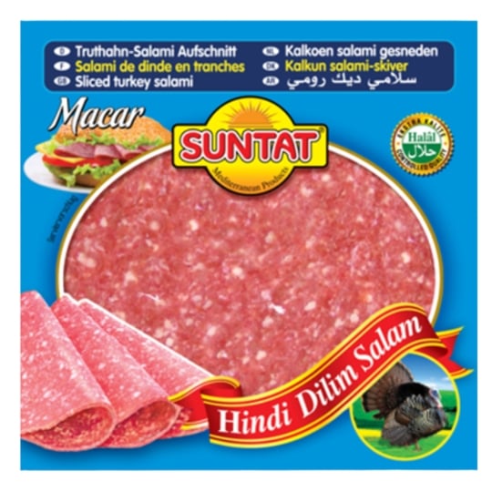 Salami de Dinde Halâl en Tranches SUNTAT