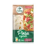 Pinsa à garnir étirée à la main croustillante & moelleuse CARREFOUR EXTRA
