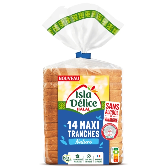 Pain de Mie 14 Tranches Halal ISLA DELICE
