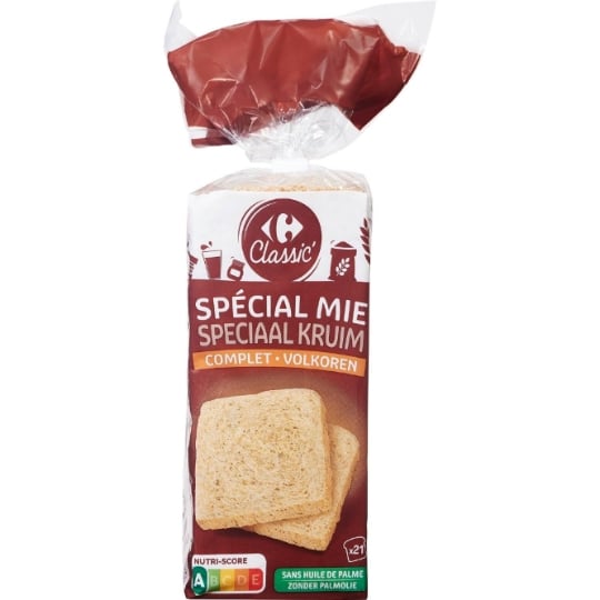 Pain de mie  Spécial complet CARREFOUR CLASSIC'