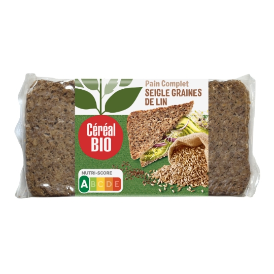 Pain complet de seigle bio CEREAL BIO