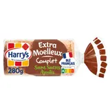 Pain de mie complet extra moelleux sans sucres ajoutés HARRYS