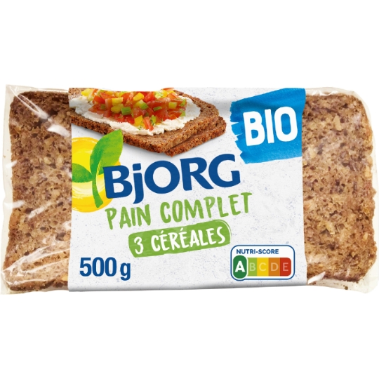 Pain bio 3 Céréales  BJORG