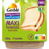 Pain de Mie Maxi tranches Sans Gluten GERBLE