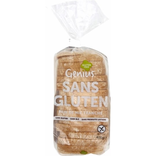 Pain de Mie Tranché Sans Gluten