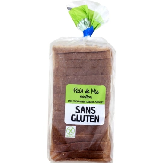 Pain de Mie Tranché Sans Gluten