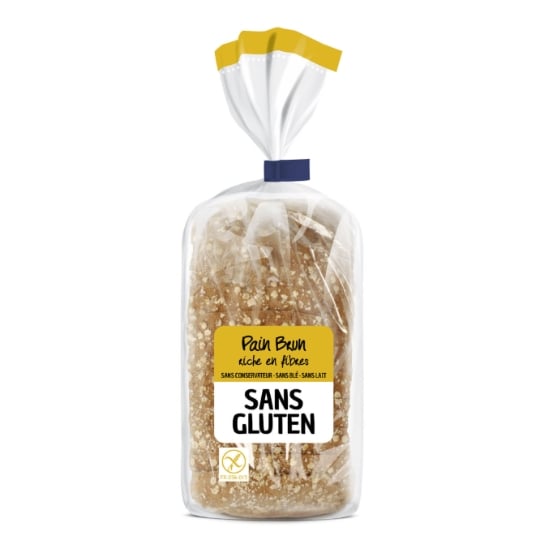 Pain Brun Tranché Sans Gluten