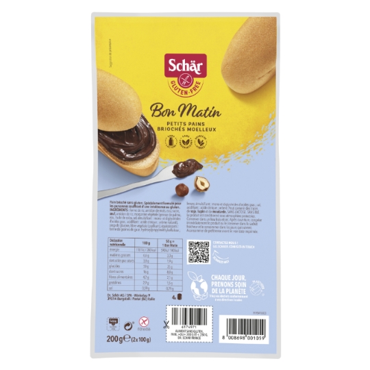 Pain brioché s/gluten SCHAR