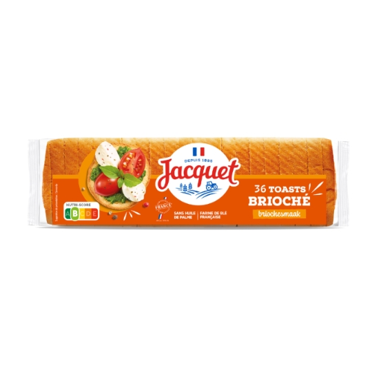 Pain Canapés Ronds Brioché JACQUET