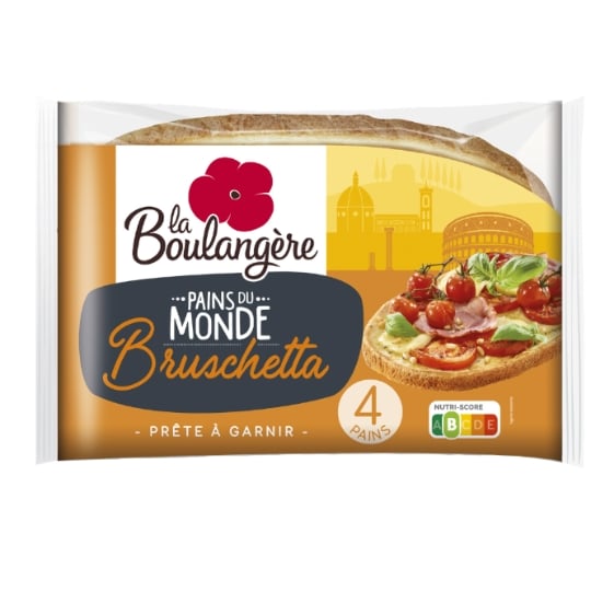 Pain Bruschetta nature LA BOULANGERE