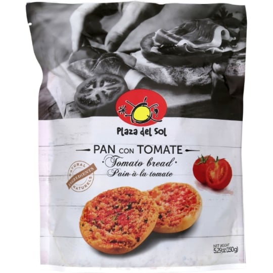 Pain grillé tomate et origan PLAZA DEL SOL