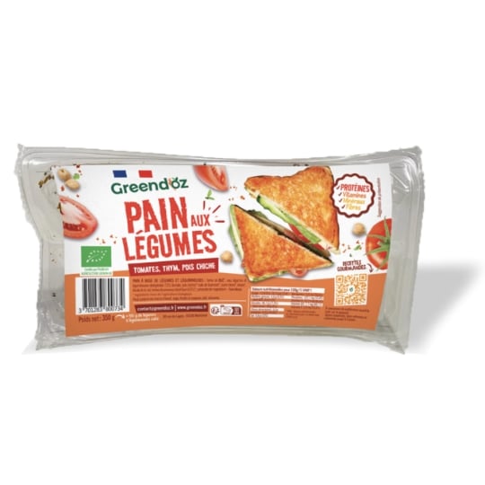 Pain Aux Légumes GREENDOZ