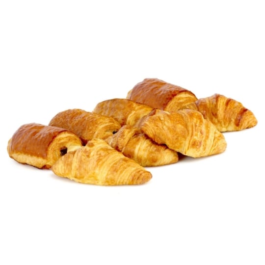 Assortiment Viennoiseries : 4 Croissants et 4 Pains au Chocolat Pur Beurre