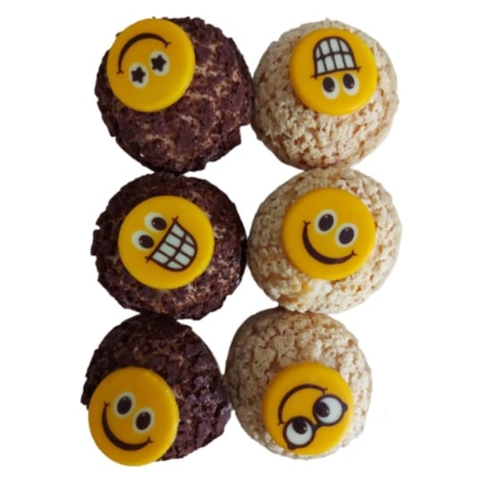 Chou craquelin au caramel
