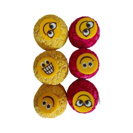 Chou craquelin à la framboise