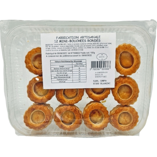 Mini Bouchées Rondes GMPA