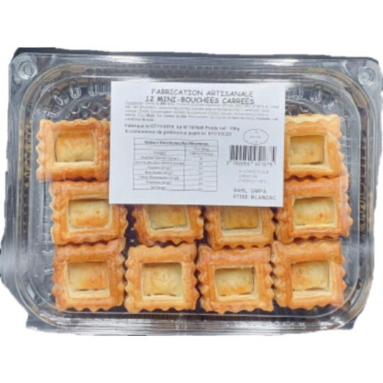 Mini Bouchées Carrées GMPA