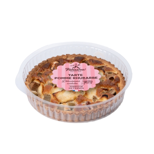 Tarte pomme rhubarbe HAFNER